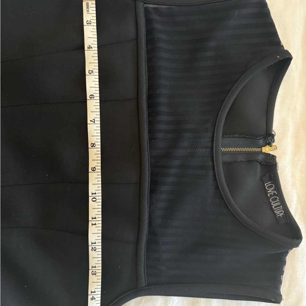 Black Love Culture Skater Dress A-Line size 4/6